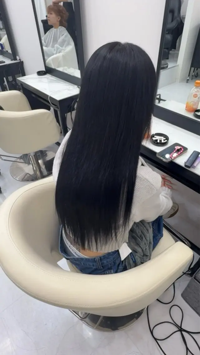 ロング エクステ ロング エクステ 🩵たくみハイトーン カラー.エクステ🩵のヘアスタイル