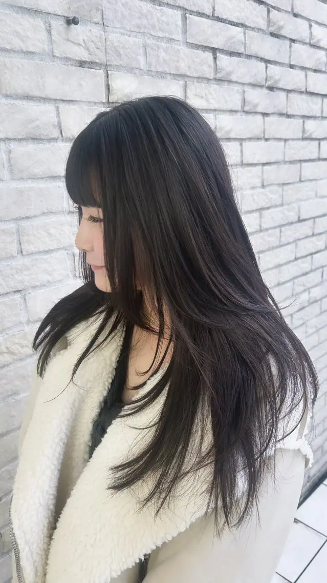 ロング カット レイヤーカット/ボブ 🪐花木 香菜のヘアスタイル