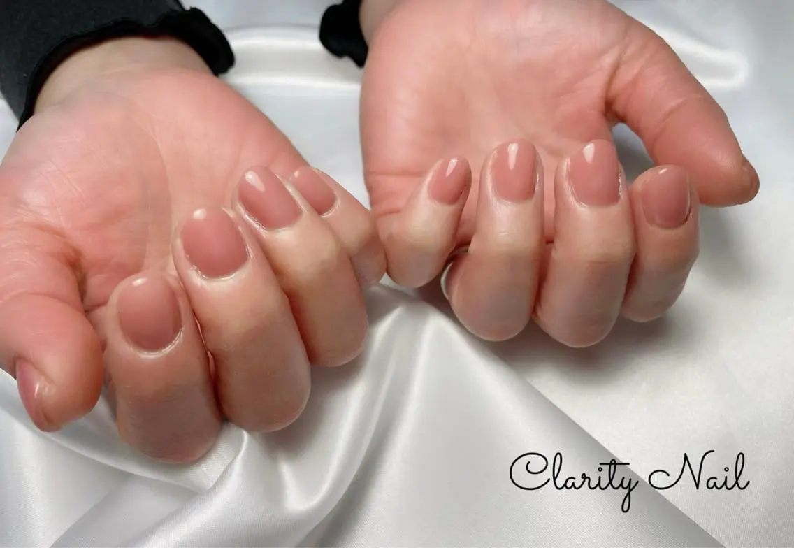 ネイル ワンカラーネイル ハンドネイル Clarity Nailのネイルデザイン