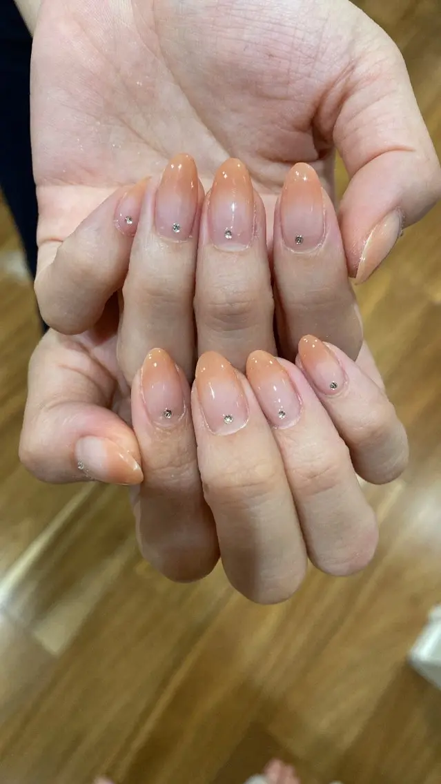 ネイル crystal ⭐︎ colorのネイルデザイン