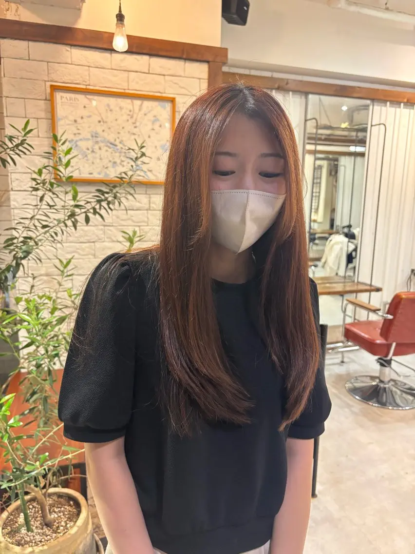 ロング 宇留間 涼香のヘアスタイル
