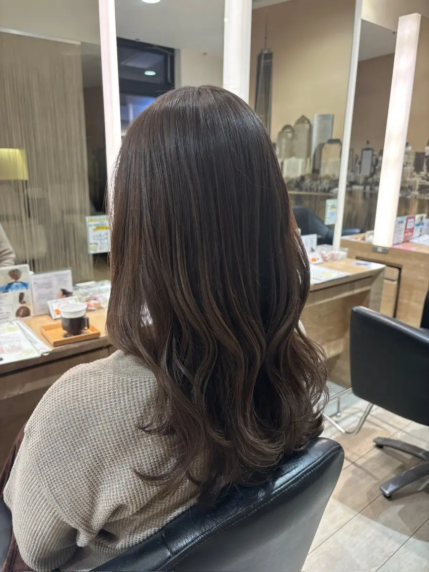 【リピーターの方専用💎】カット+透明感イルミナカラーカラーの写真