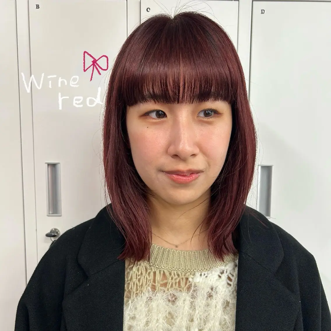 【前髪が決まりづらいかたおすすめ❕】前髪縮毛 + 高保湿トリートメントの写真
