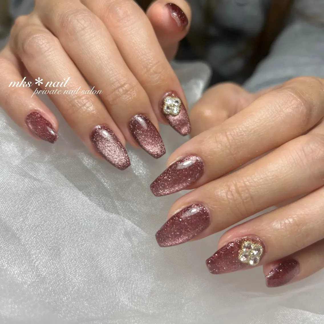 ネイル mks＊nail //  枚方長尾のネイルデザイン