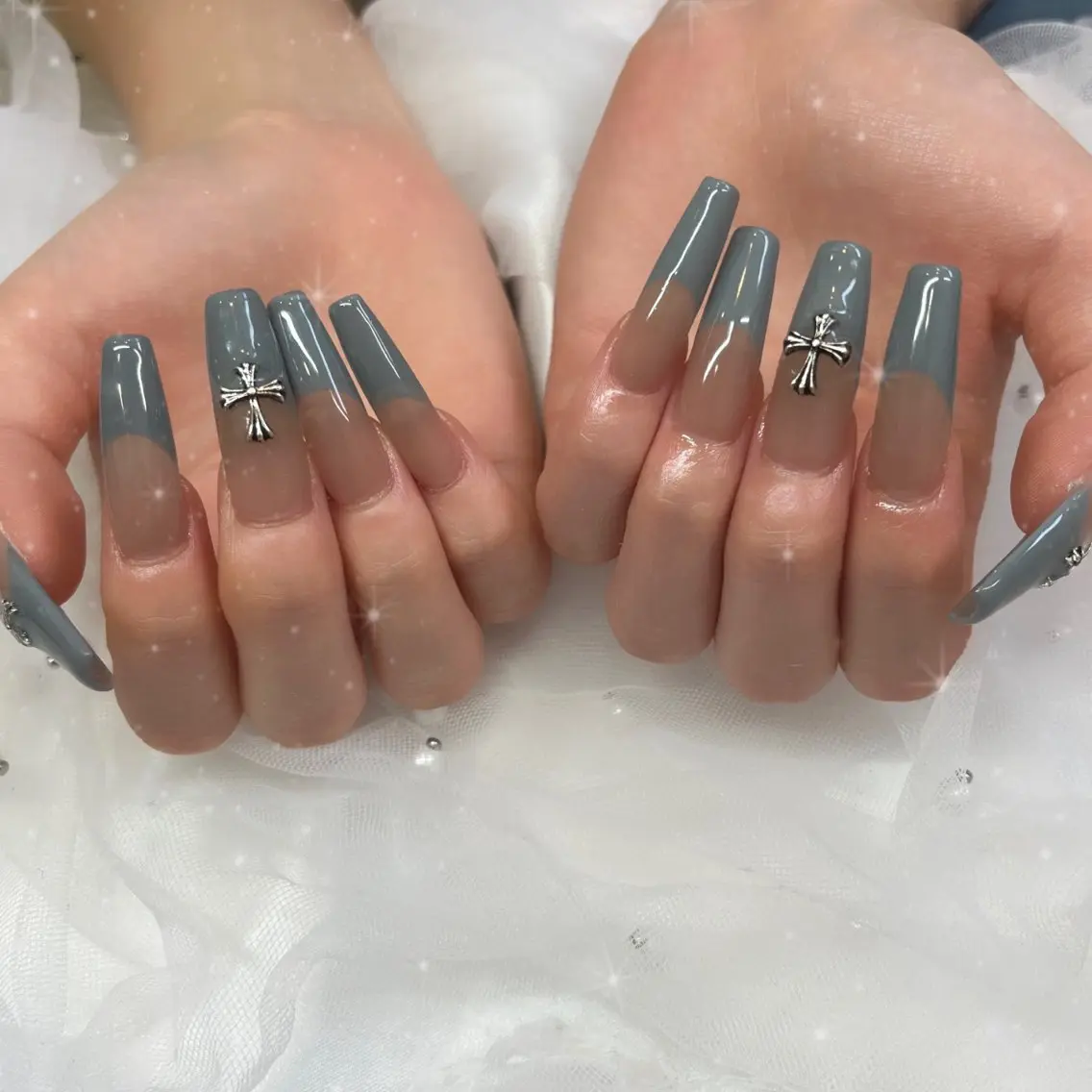 ネイル ロングネイル ハンドネイル BlueDaisy 栄本店のネイルデザイン