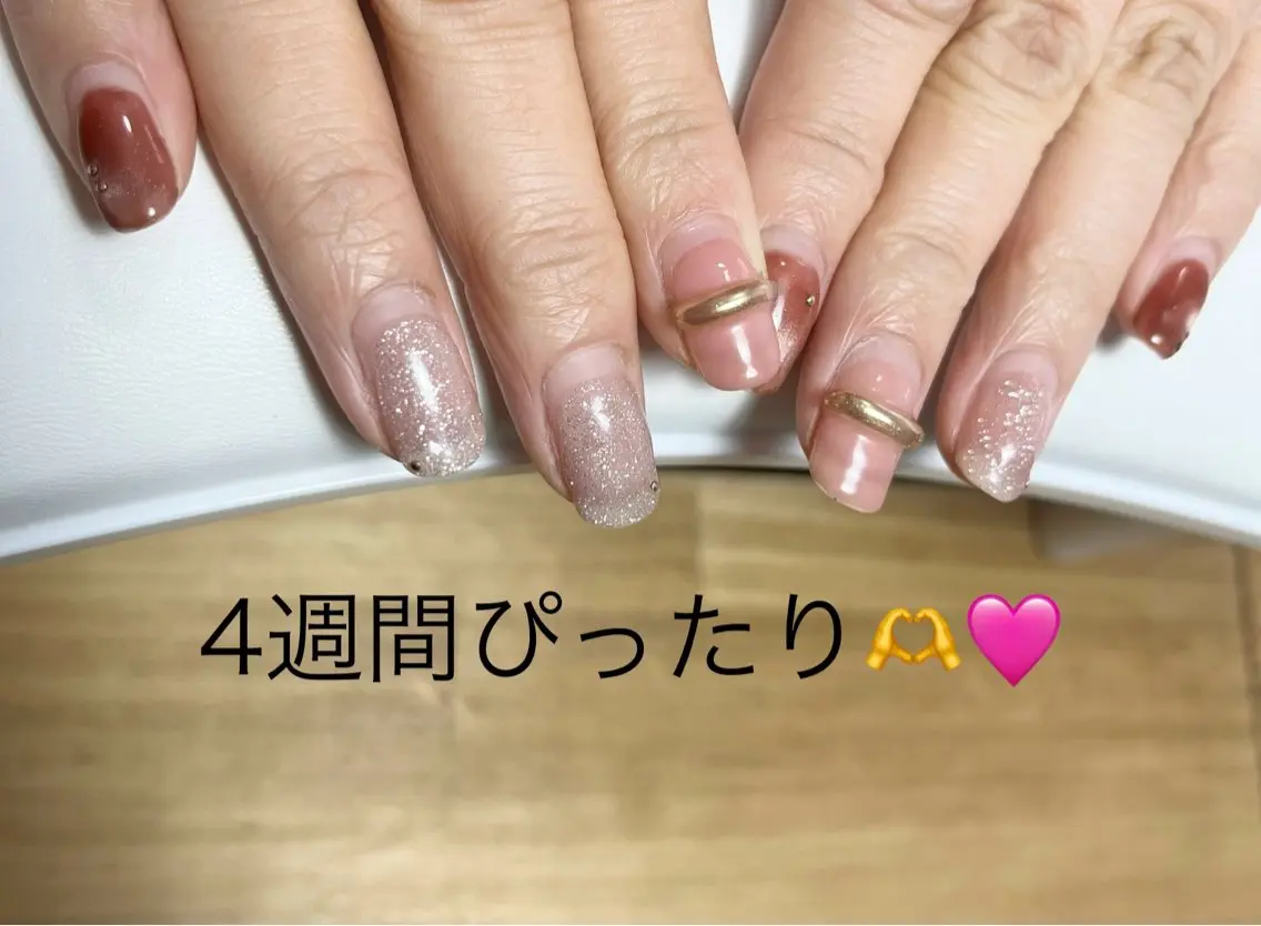 ネイル tsumeya ゆるかわ手描きネイルのネイルデザイン