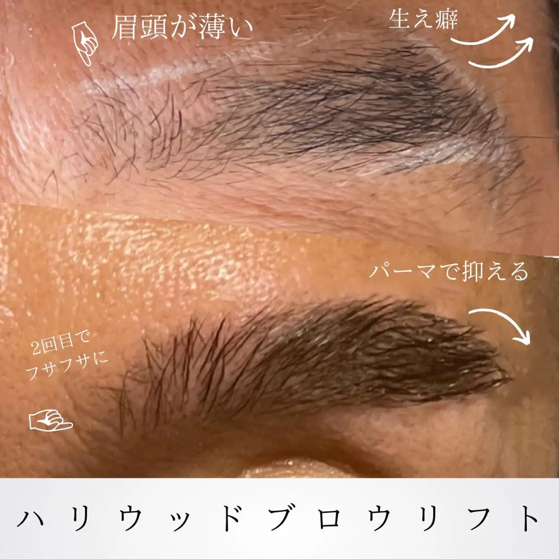 メンズ アイブロウ BIO PLUS 野口ちほの眉毛・アイブロウイメージ