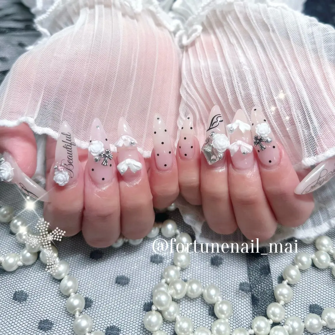 ネイル ハンドネイル 🎀Mai 🎀✩.のネイルデザイン