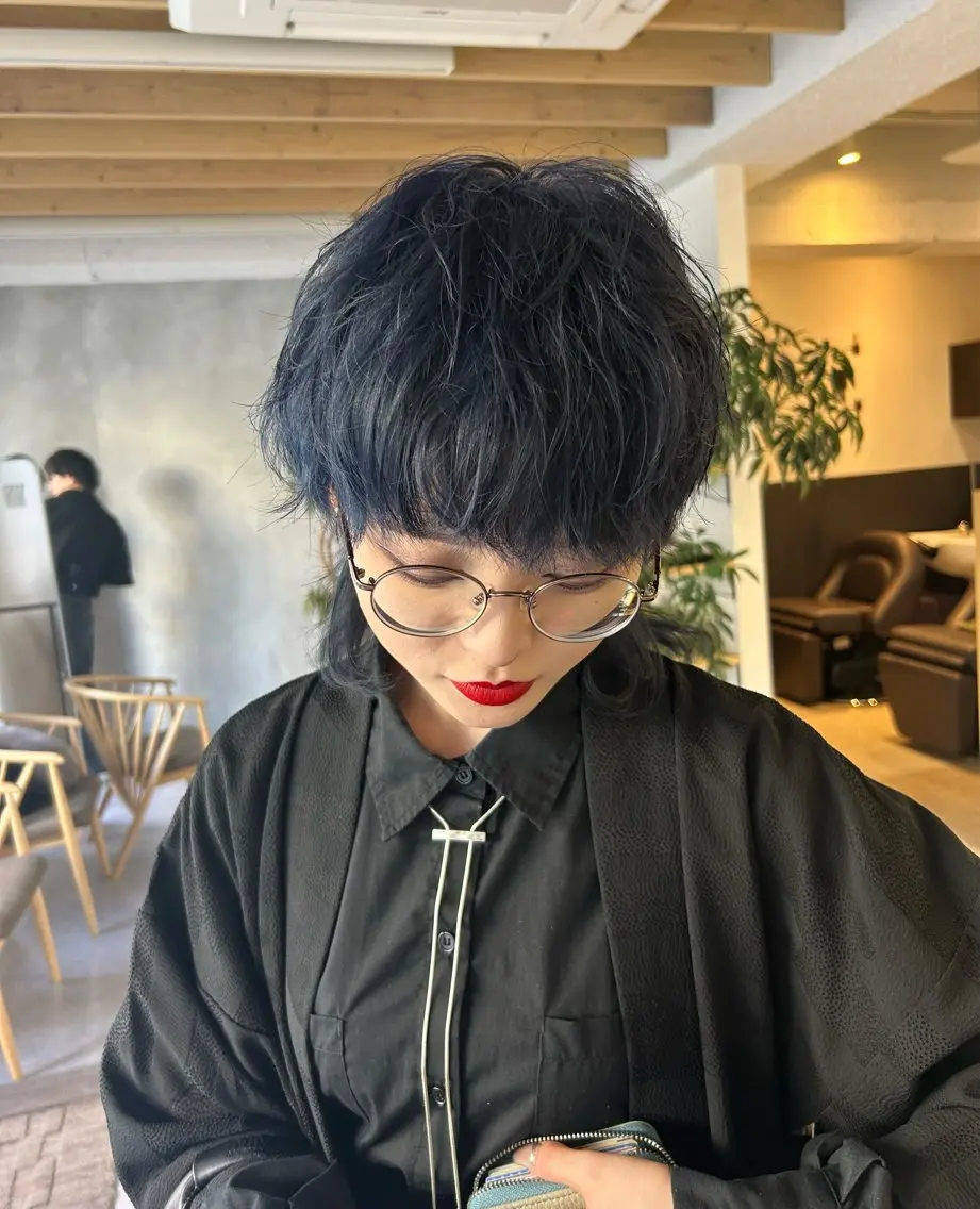ショート ヘアカラー ayu omochaのヘアスタイル