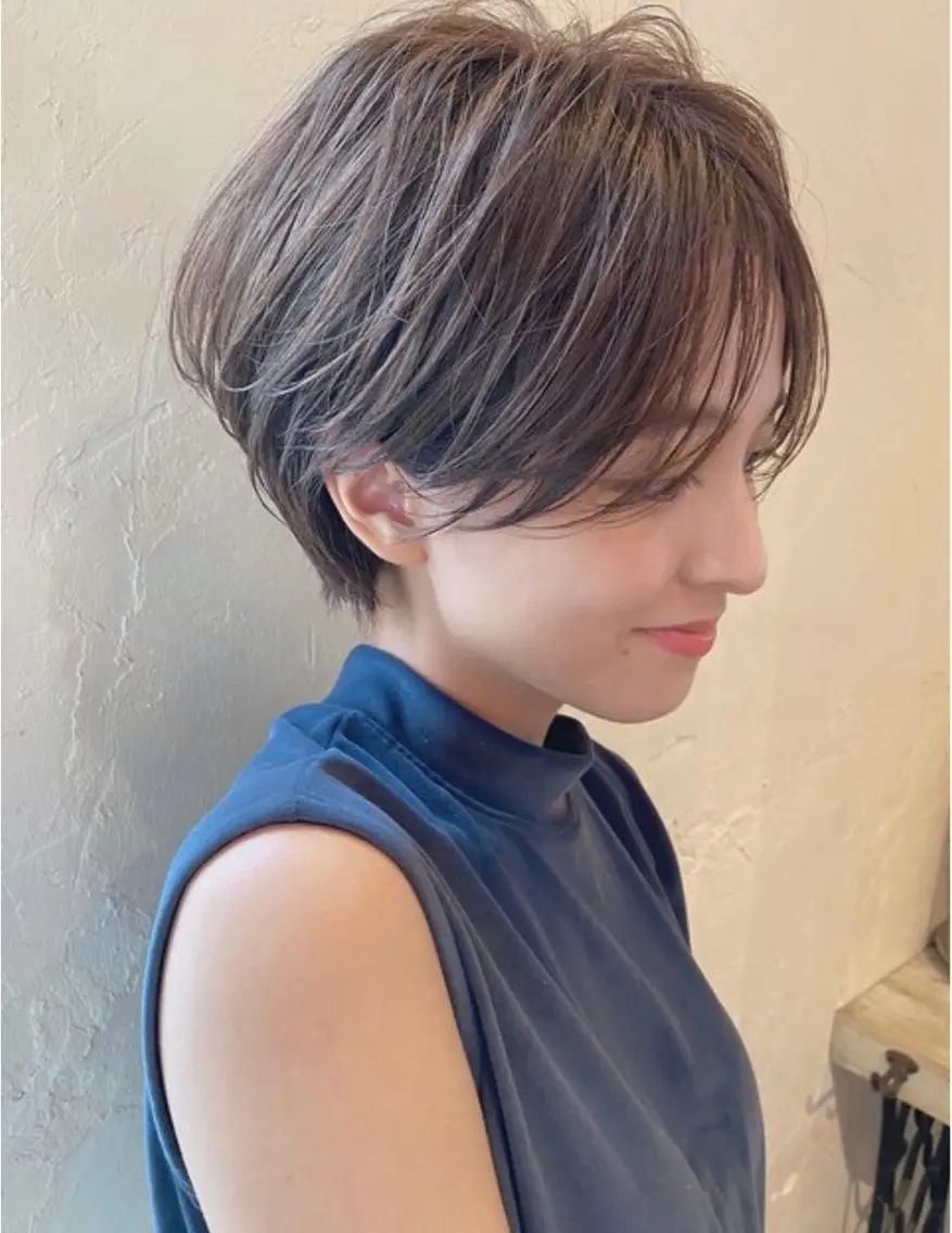 ショート 岡部 ひな/銀座のヘアスタイル