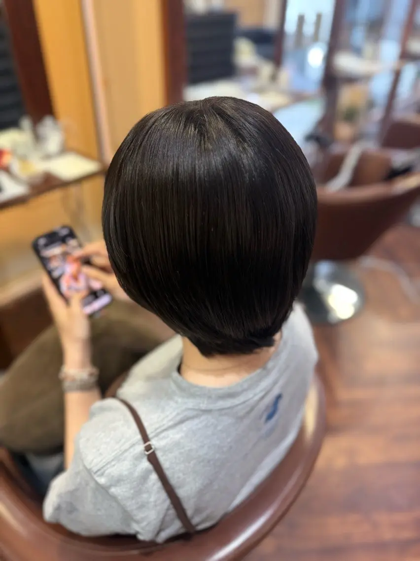 ショート カラー カラーモデル募集中 陽奈のヘアスタイル