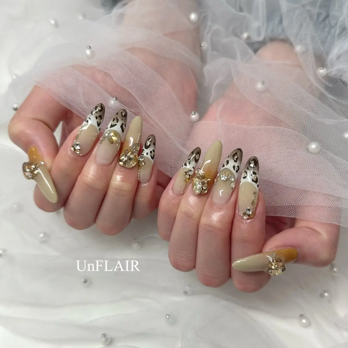 ネイル ハンドネイル UnFLAIR 麻布十番店🧸NAOのネイルデザイン