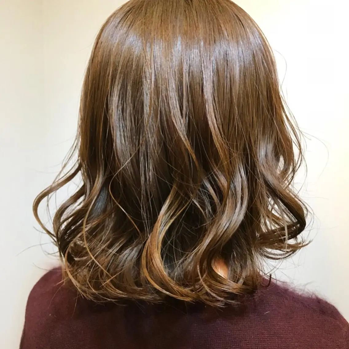ショート カラー ヘアカラー トリートメント ✨透明感カラー×艶髪 ✨生神優季のヘアスタイル
