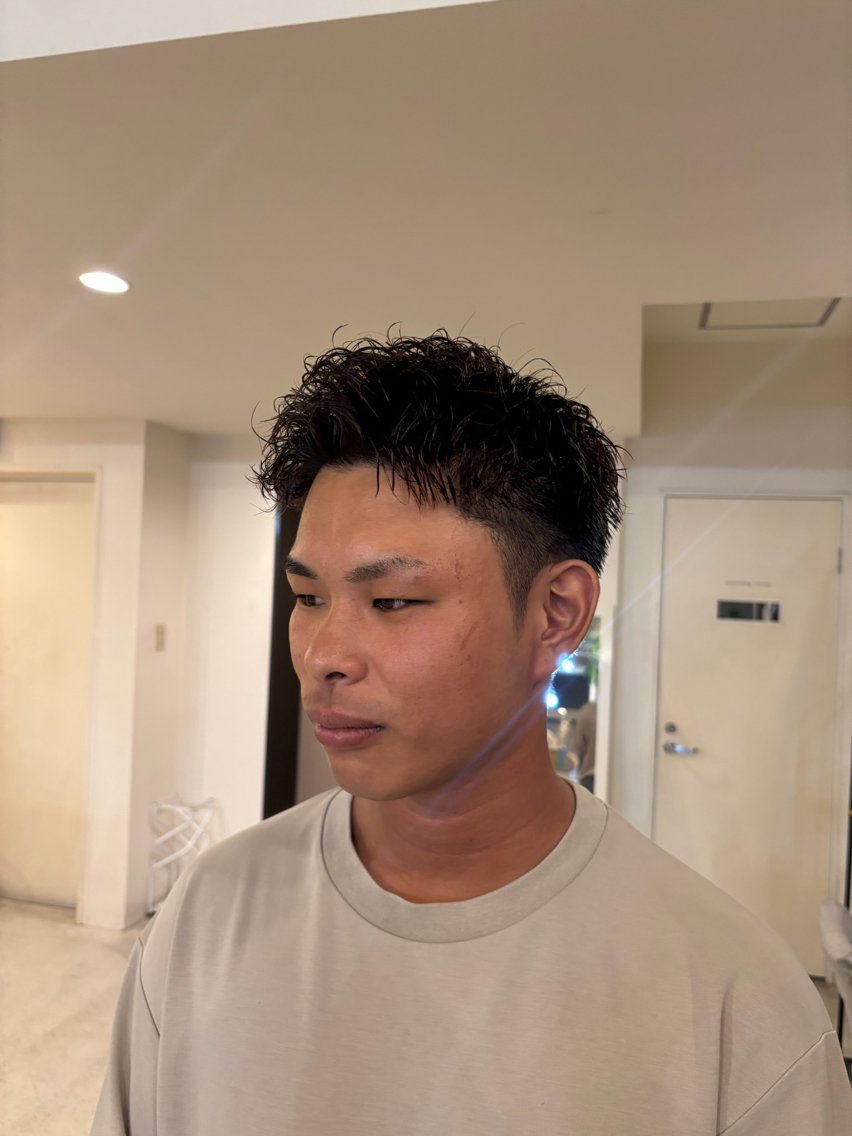 パーマ メンズ カット パーマ チヒロ /モデル募集中🦕のヘアスタイル