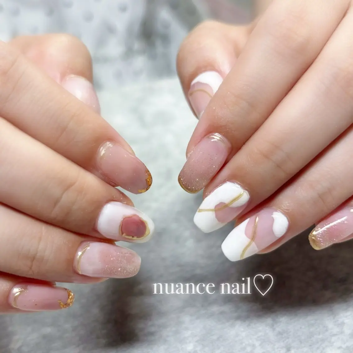 ネイル ニュアンスネイル Haruka 【Protea】のネイルデザイン