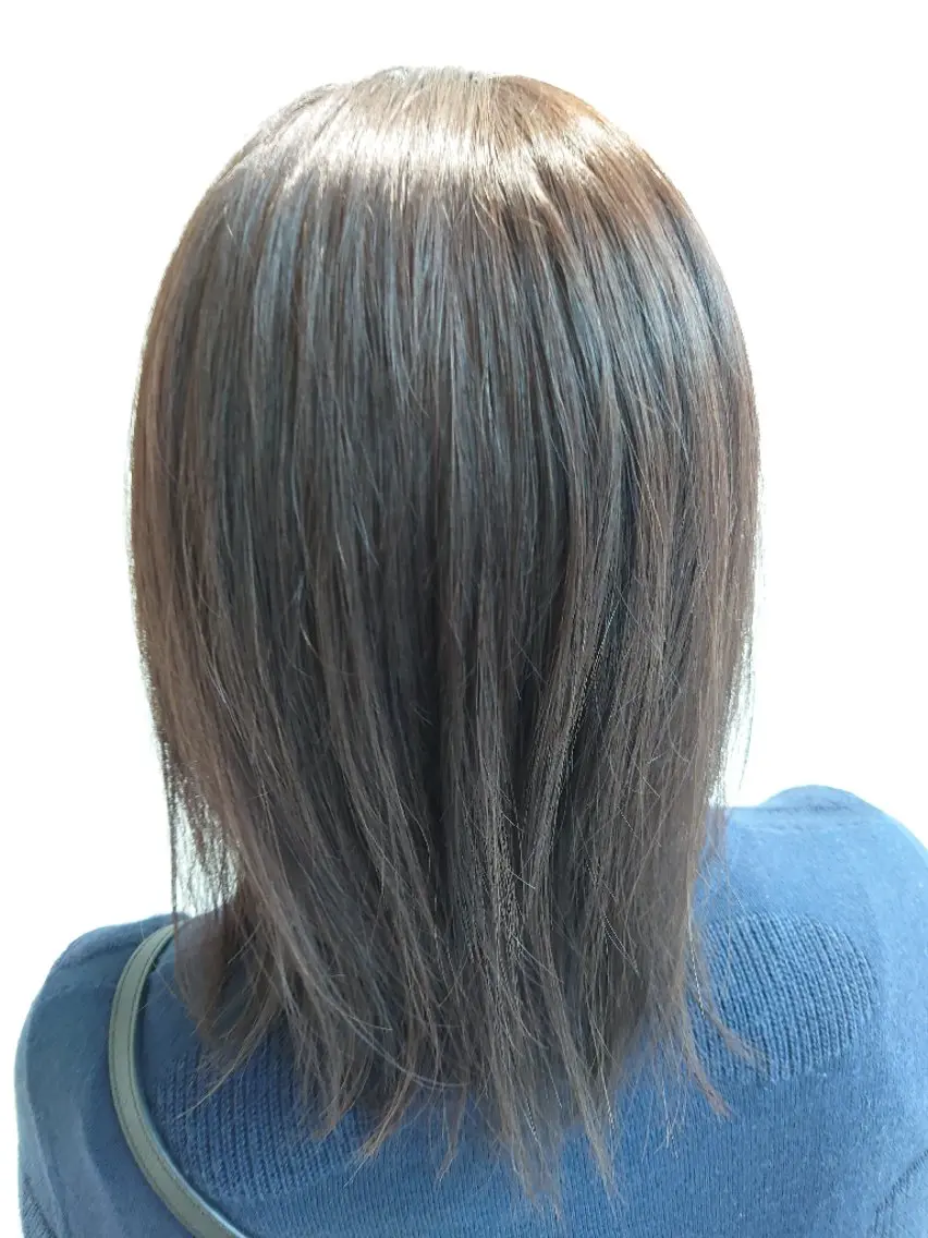 ミディアム カラー ブラウンカラー 透明感カラー くすみブラウン earth平塚店 間瀬亜紗里のヘアスタイル