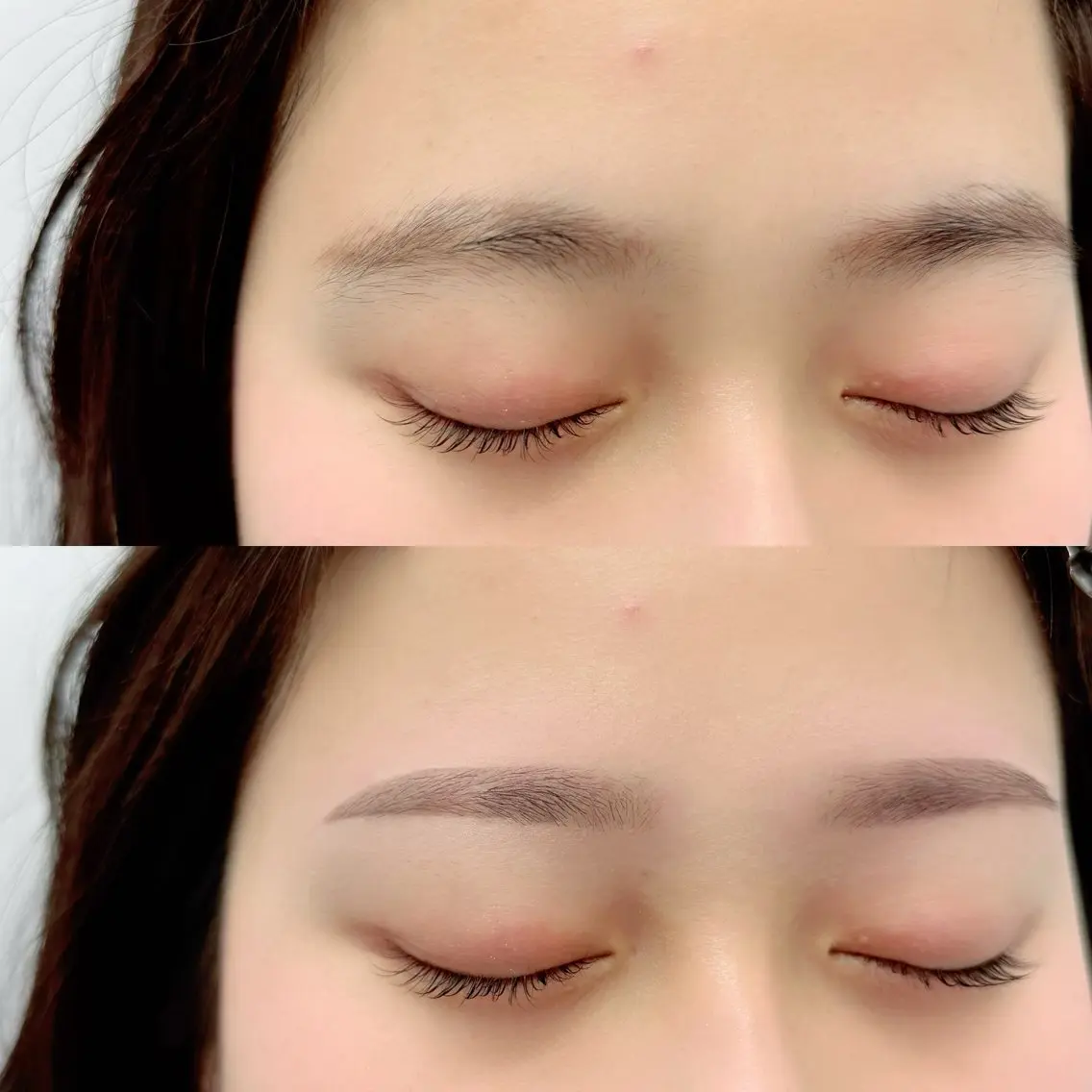 【眉毛メニュー✨】アイブロウWAX(メイク込)＋毛量調整(間引き)の写真
