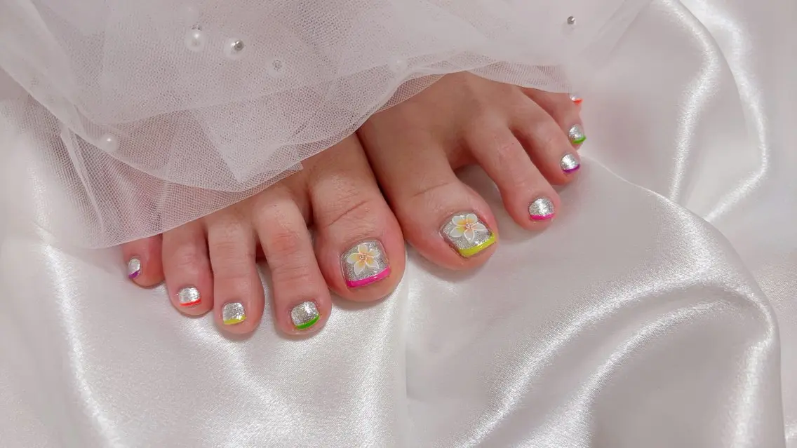 ネイル フットネイル 門真市ネイルサロン♡ KUMI.HANAのネイルデザイン