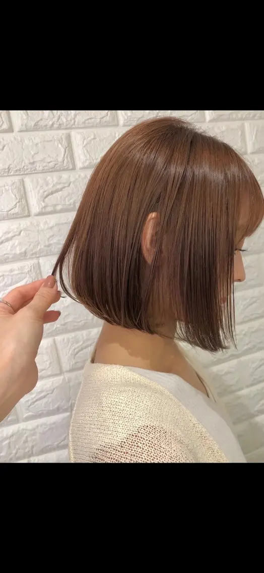 ショート Hazuki🎀 ／韓国ヘア／レイヤーのヘアスタイル