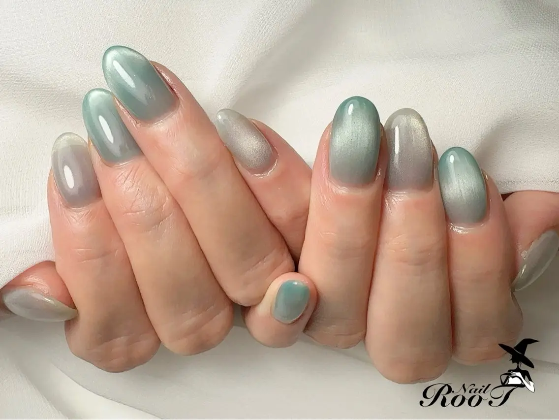 ネイル マグネットネイル ハンドネイル RooT Nailのネイルデザイン