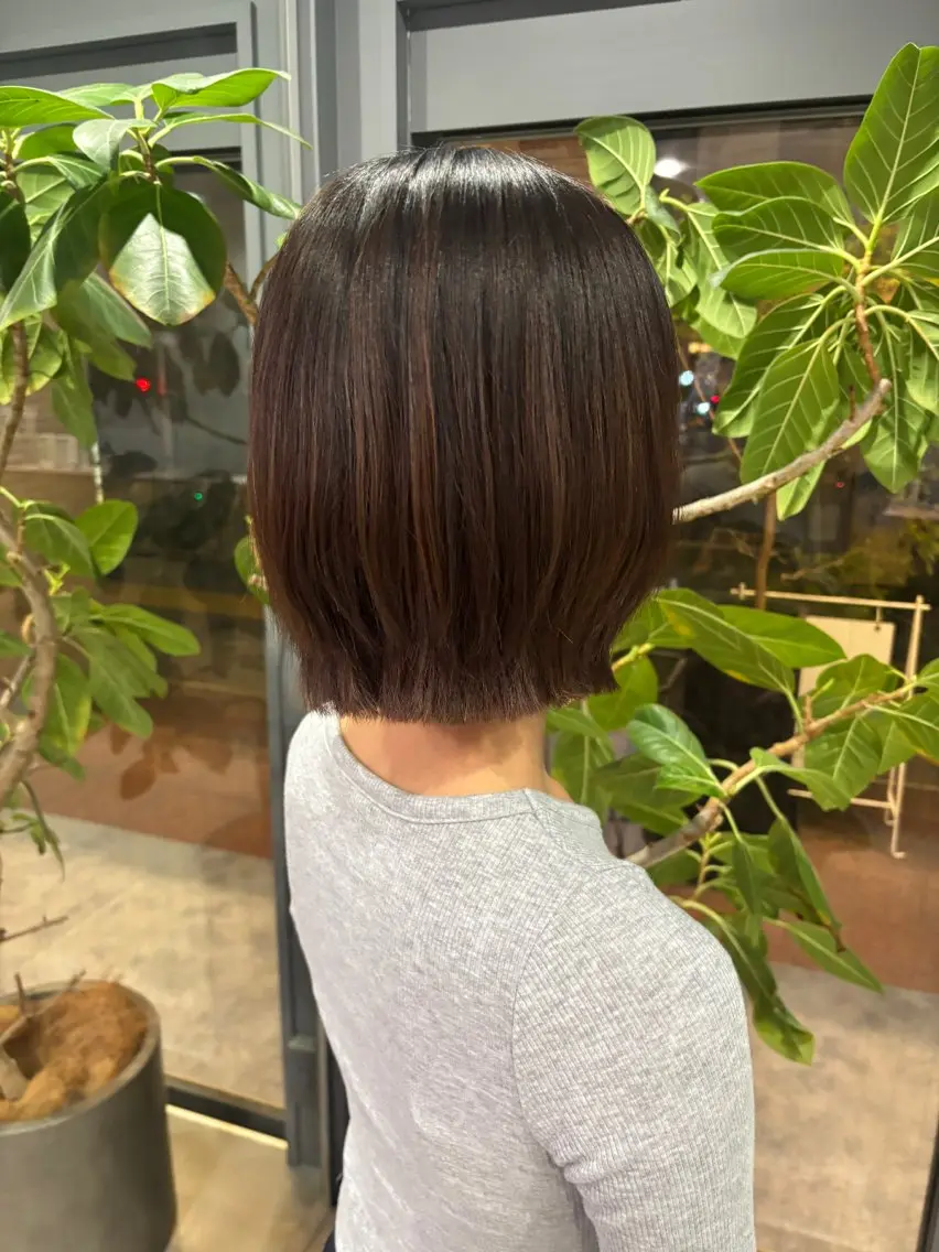 ショート カット JUMI/ショート/ ボブ/透明感カラー✨のヘアスタイル