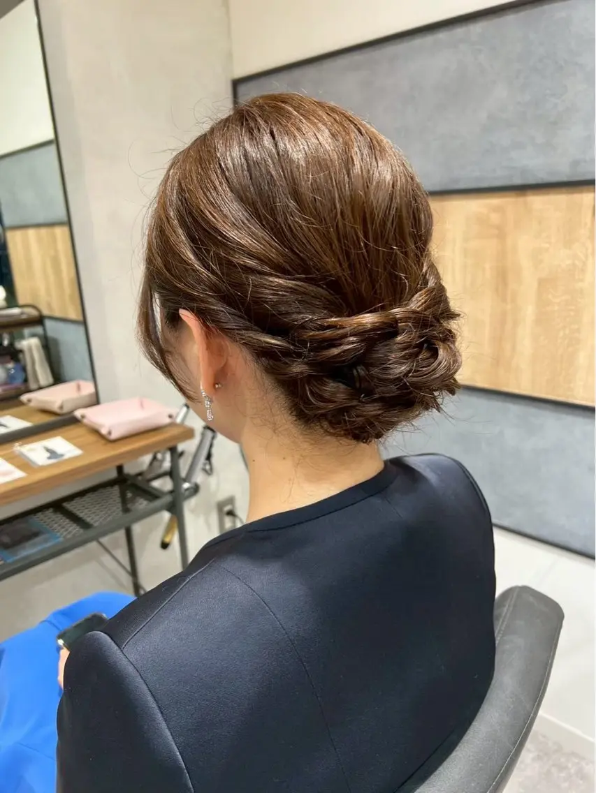 ヘアアレンジ 堀内 菜々美のヘアスタイル