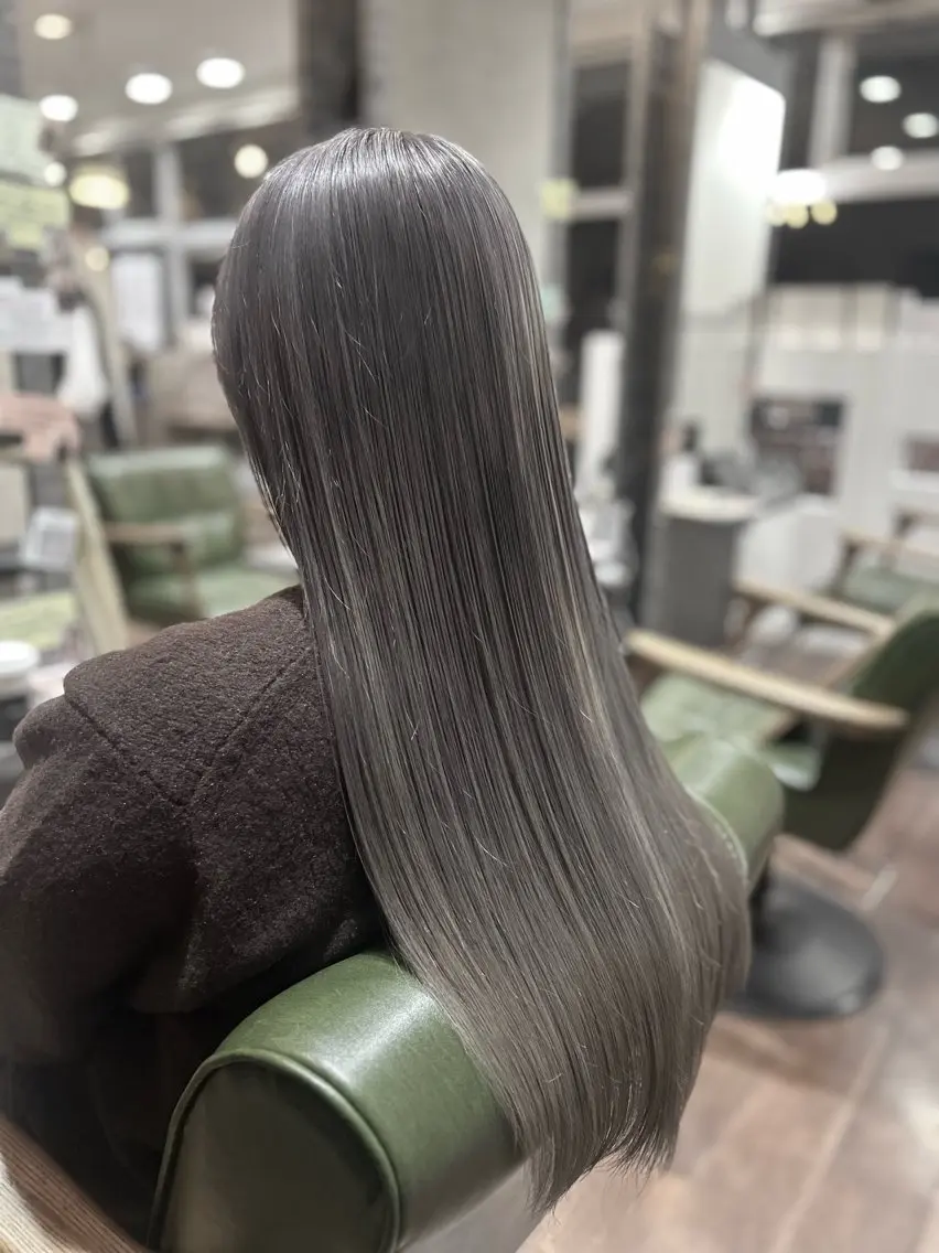 ロング ヘアカラー トリートメント お悩み、似合わせ提案 将真のヘアスタイル