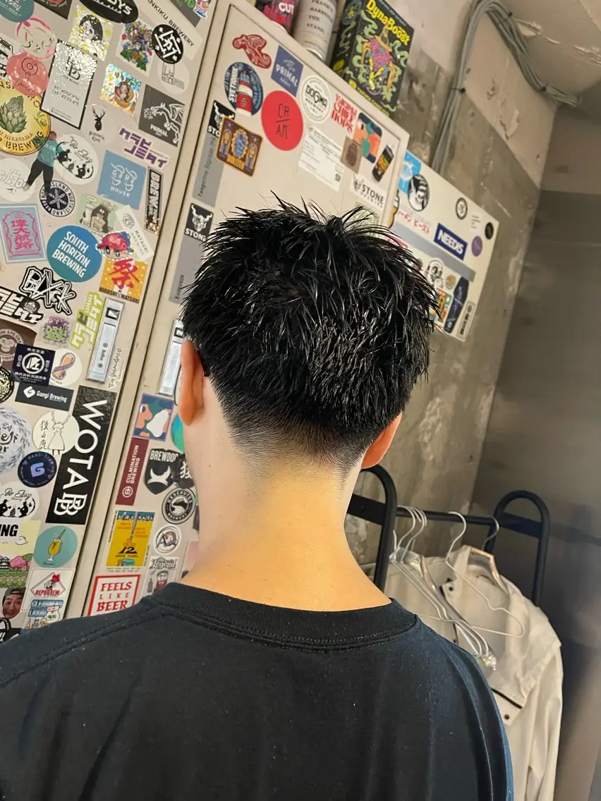 ショート ショートヘア 吉岡 剛のヘアスタイル