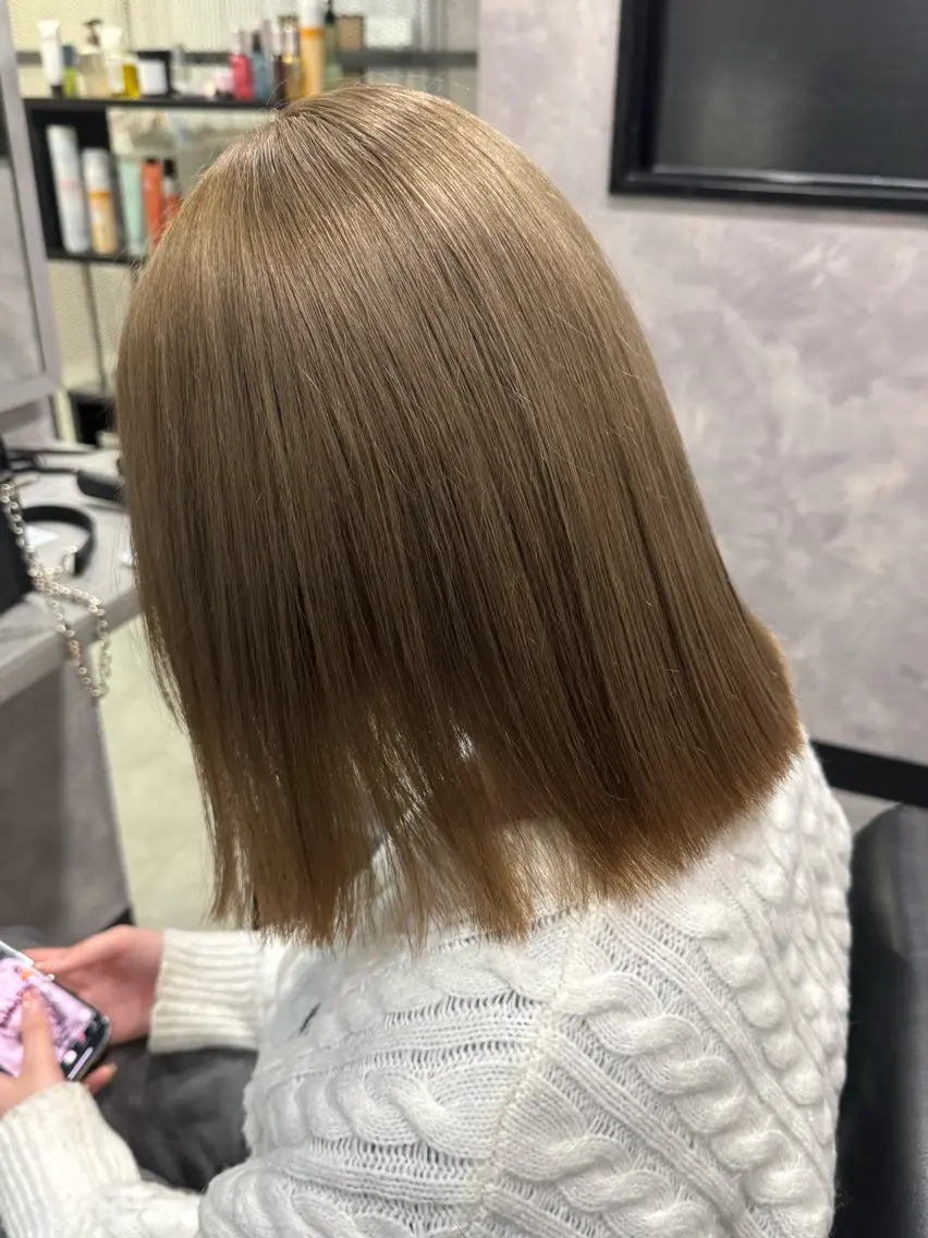 カラー ヘアカラー 内藤 翼のヘアスタイル