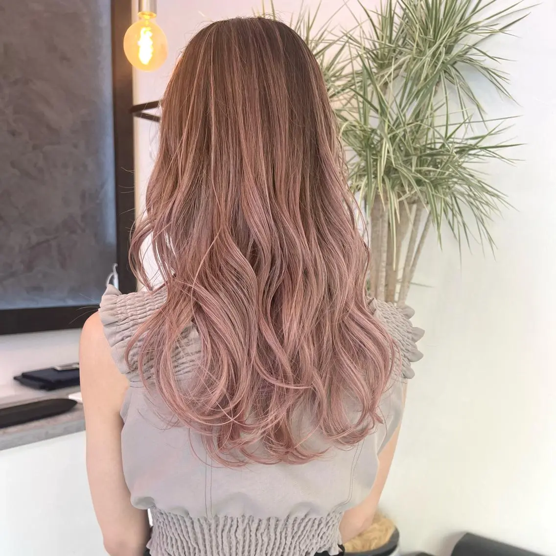 ロング カラー ヘアアレンジ ✨韓国/外国人風✨ 江原巧のヘアスタイル