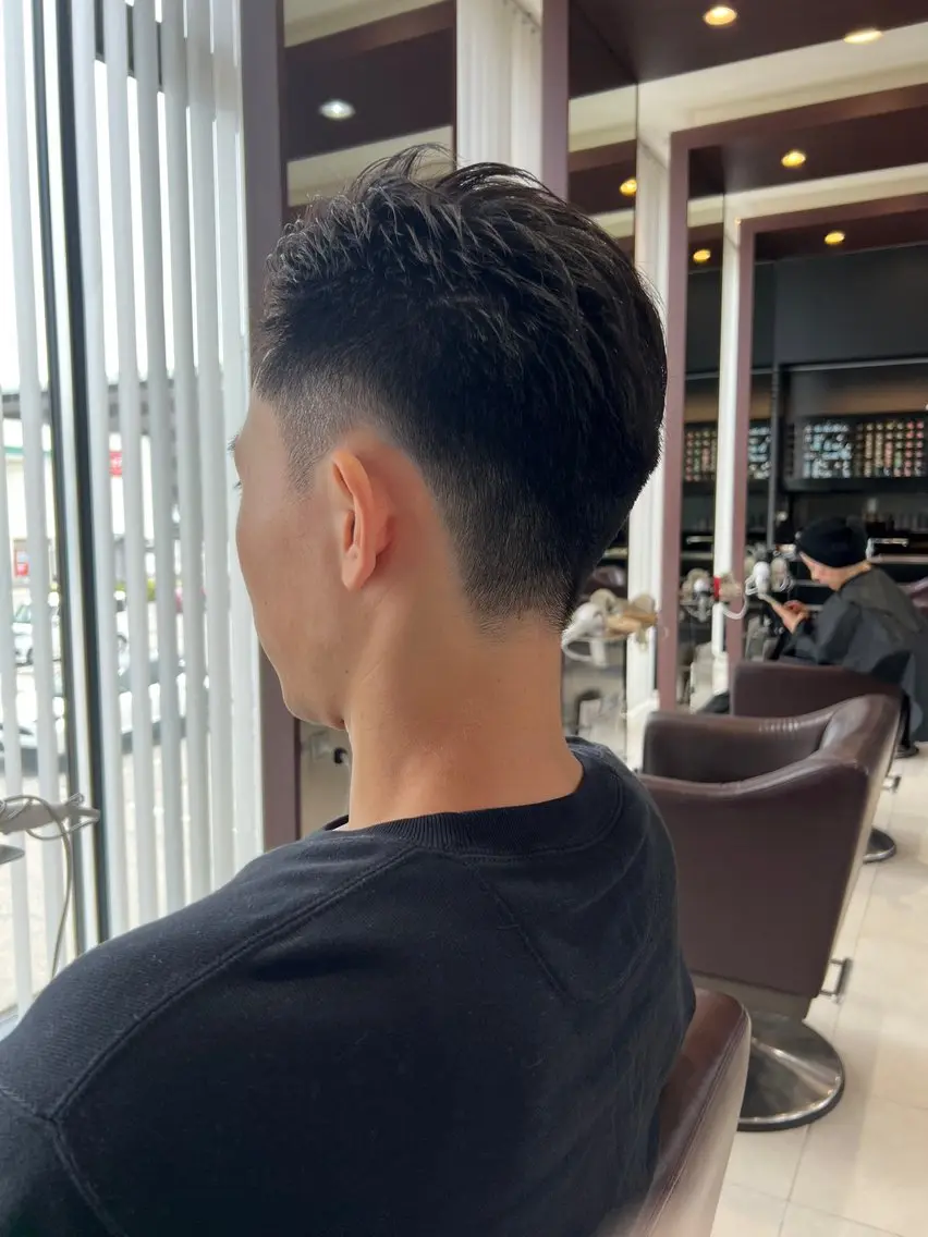 ショート メンズ 刈り上げ ショートヘア 山下 裕己のヘアスタイル