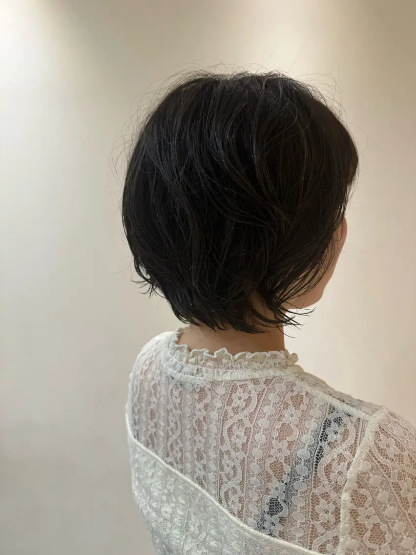 ショート パーマ 大庫 桜のヘアスタイル