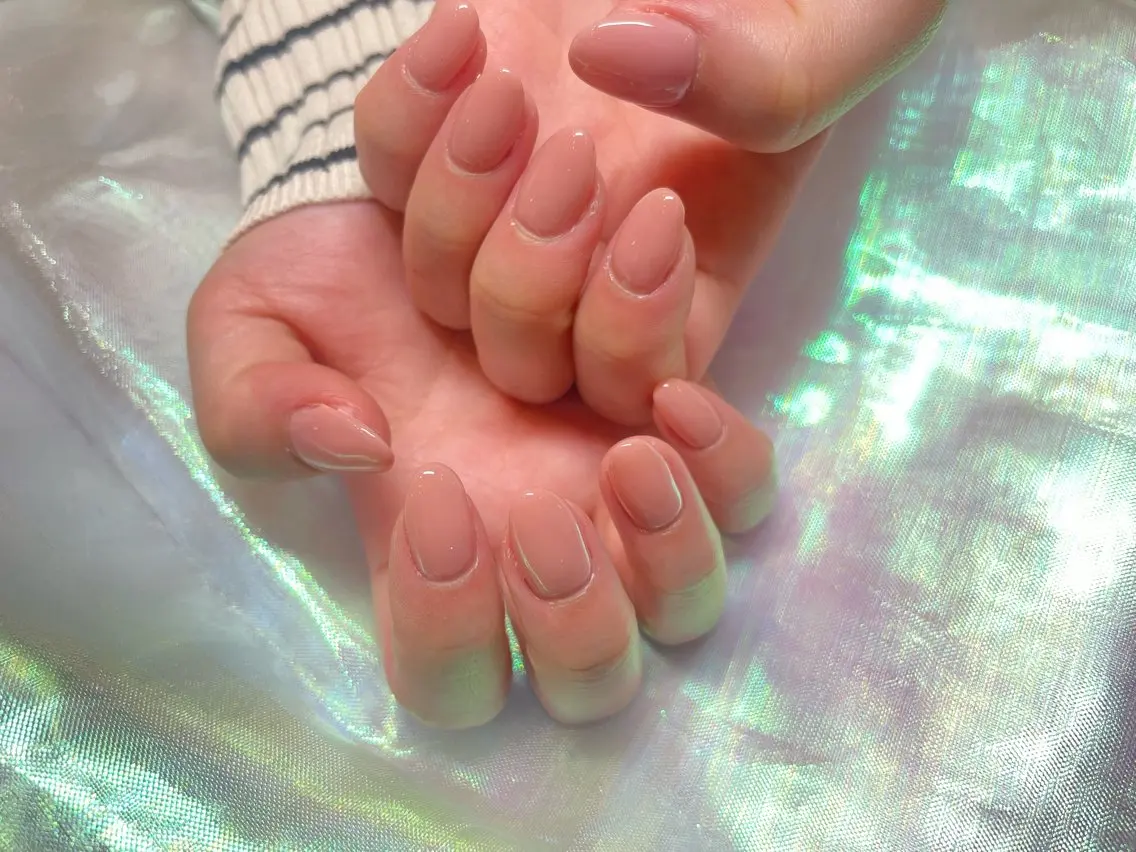 ネイル ワンカラーネイル k+1 nail salonのネイルデザイン