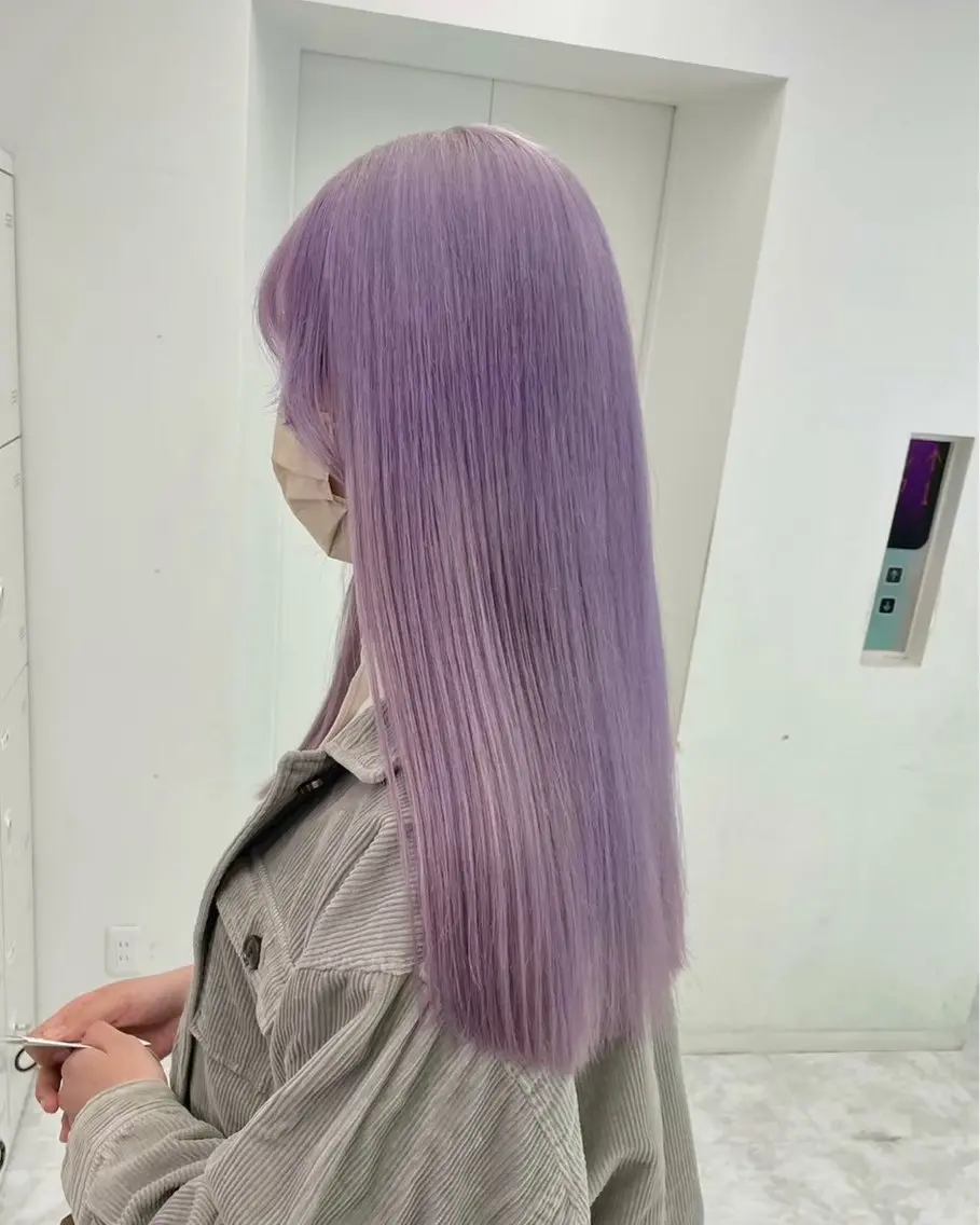 ロング カラー ヘアカラー トリートメント ヘッドスパ ヘアセット 髪質改善/縮毛矯正 /上野/EMILのヘアスタイル