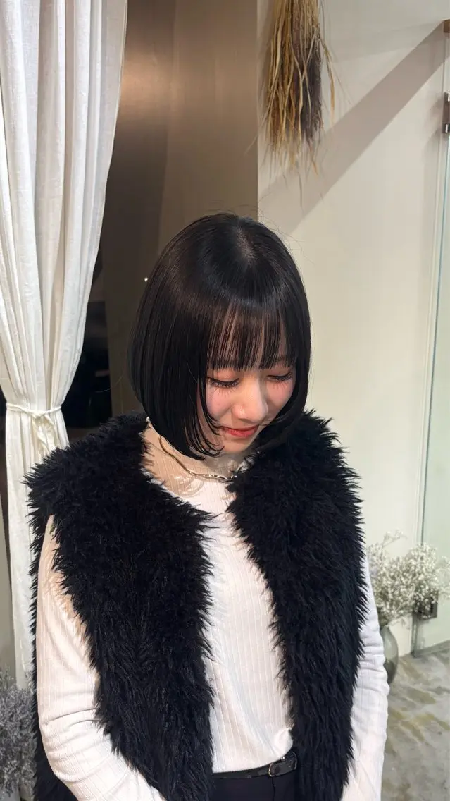 カラー Asumi/丸の内 /ブリーチ/花屋併設のヘアスタイル