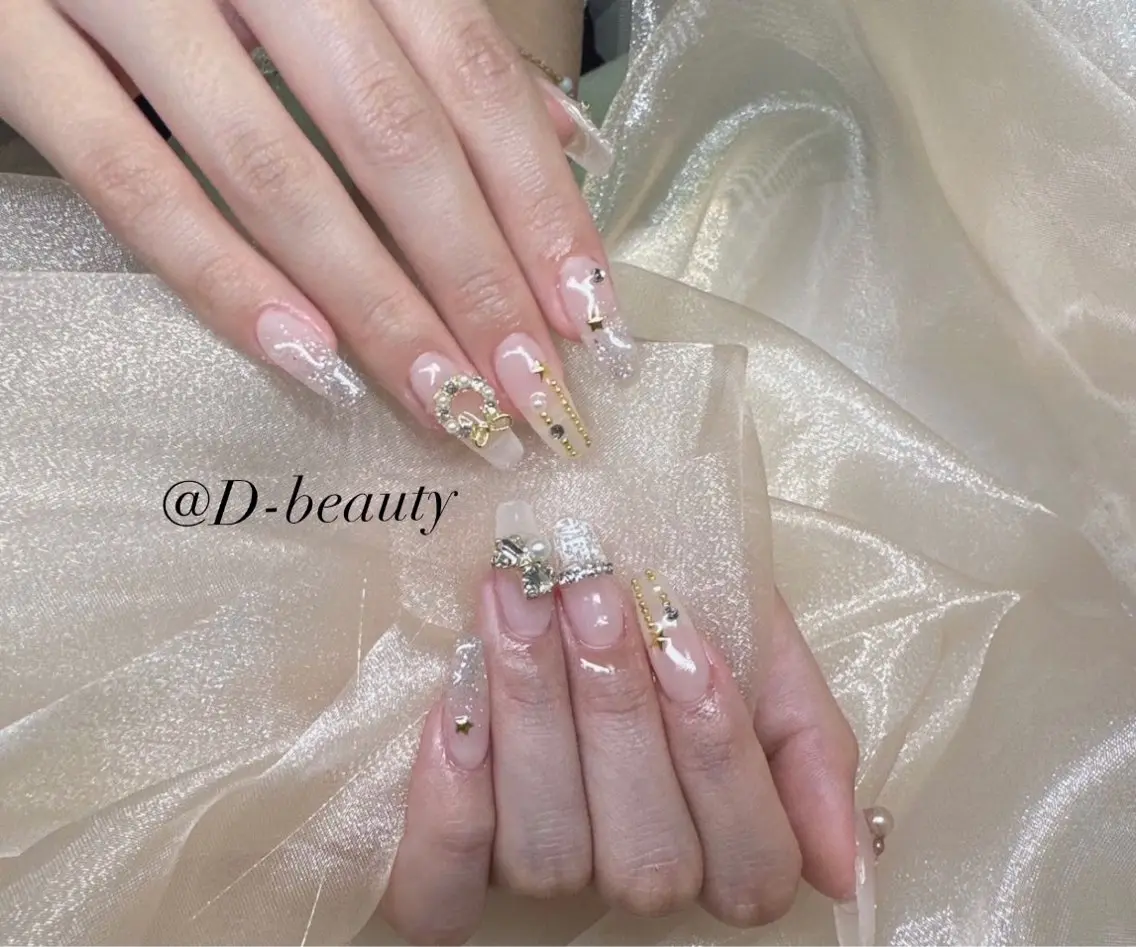 ネイル 冬ネイル クリスマス ハンドネイル D-BEAUTY Nailsalonのネイルデザイン