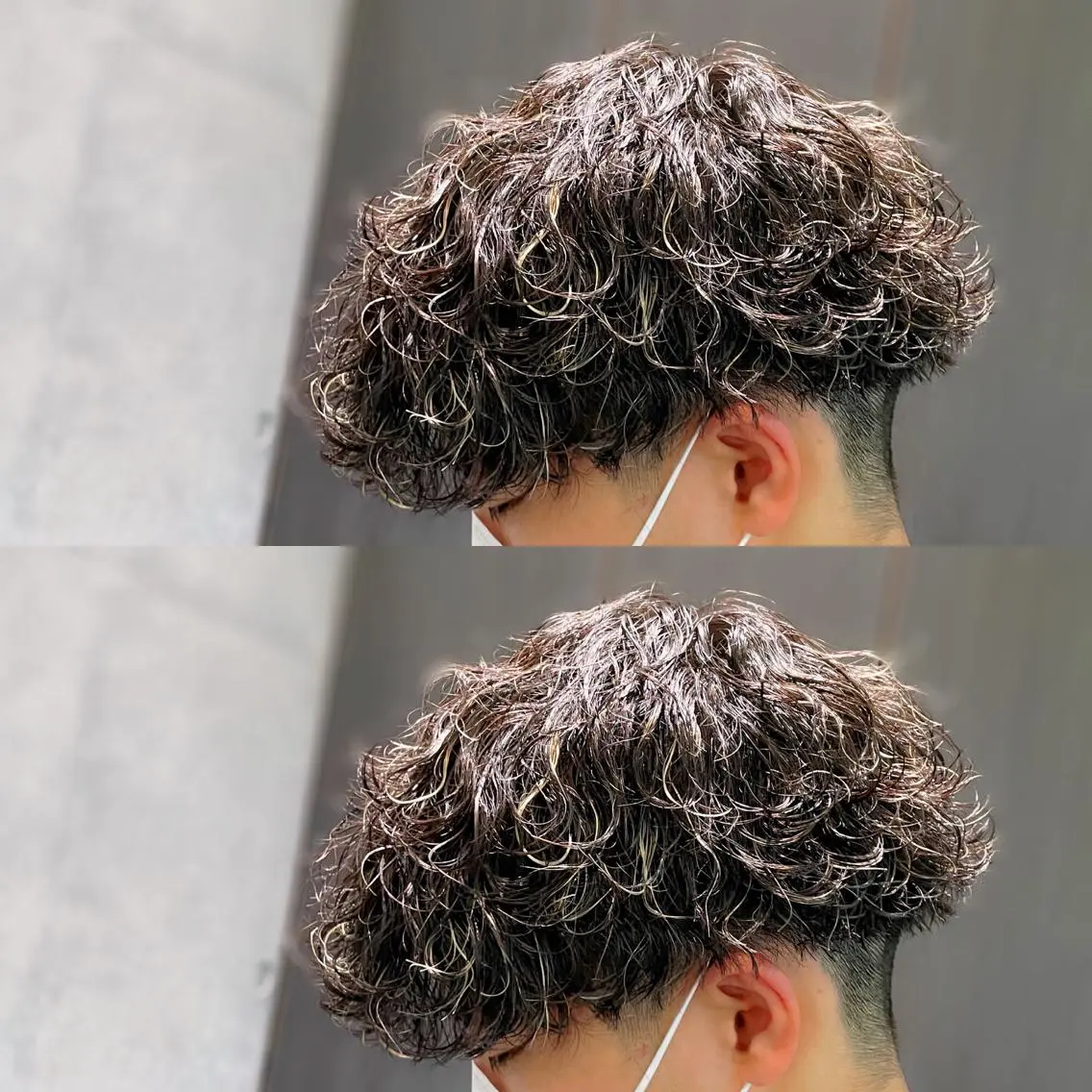 パーマ メンズ カット パーマ トリートメント 優真/難波で 1番パーマが上手いのヘアスタイル