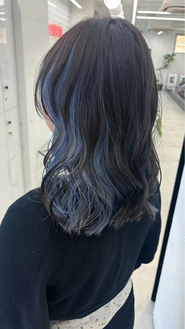 セミロング カラー ブリーチ ケアブリーチ ハイトーンカラー 韓国風ヘア トリートメント カット ヘアカラー トリートメント 🐶ひかる🐶 JILLSTUDIOのヘアスタイル