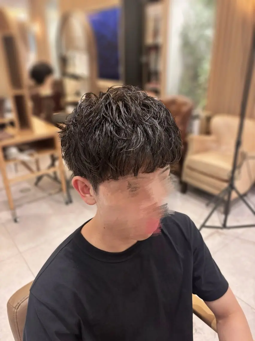 パーマ メンズ パーマ セナ 🤍 Cloe 三軒茶屋のヘアスタイル