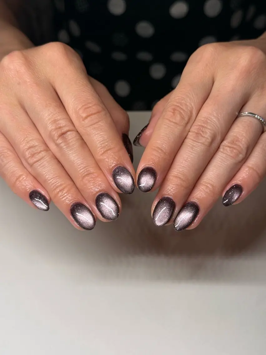 ネイル マグネットネイル マグネットワンカラー ワンカラーネイル filonnail asukaのネイルデザイン