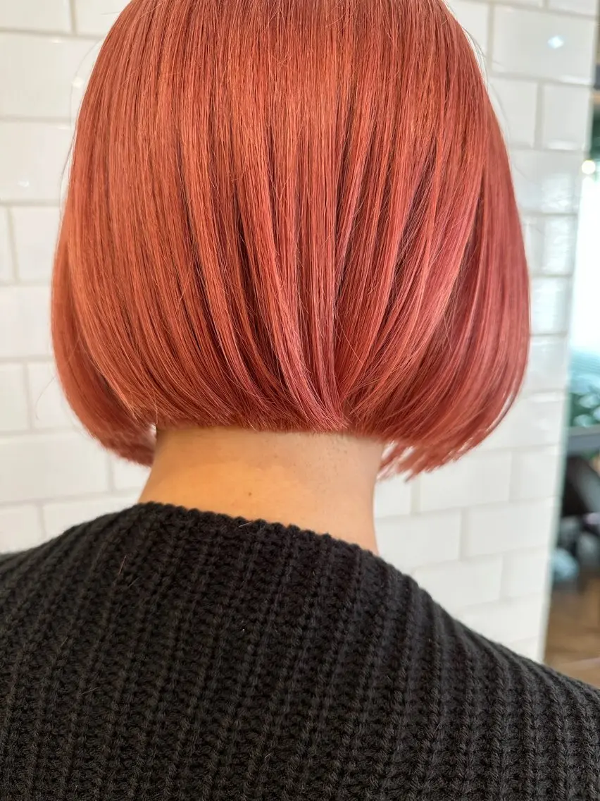 ショート カラー カット ヘアカラー 🌈髪質改善🌈 過去の1艶サラ体験✨のヘアスタイル