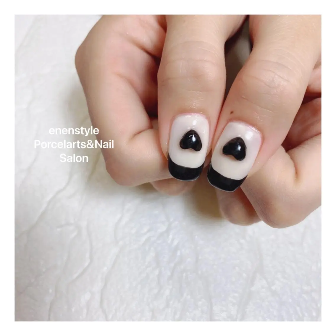 ミディアム ネイル ハンドネイル 🐾enen style 🐾のネイルデザイン