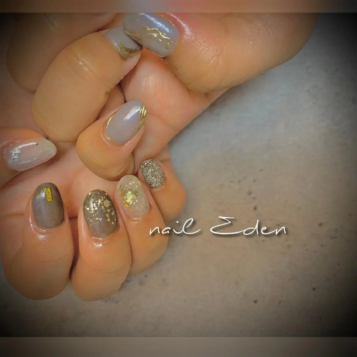 ネイル 持ち込み Eden ♾️のネイルデザイン
