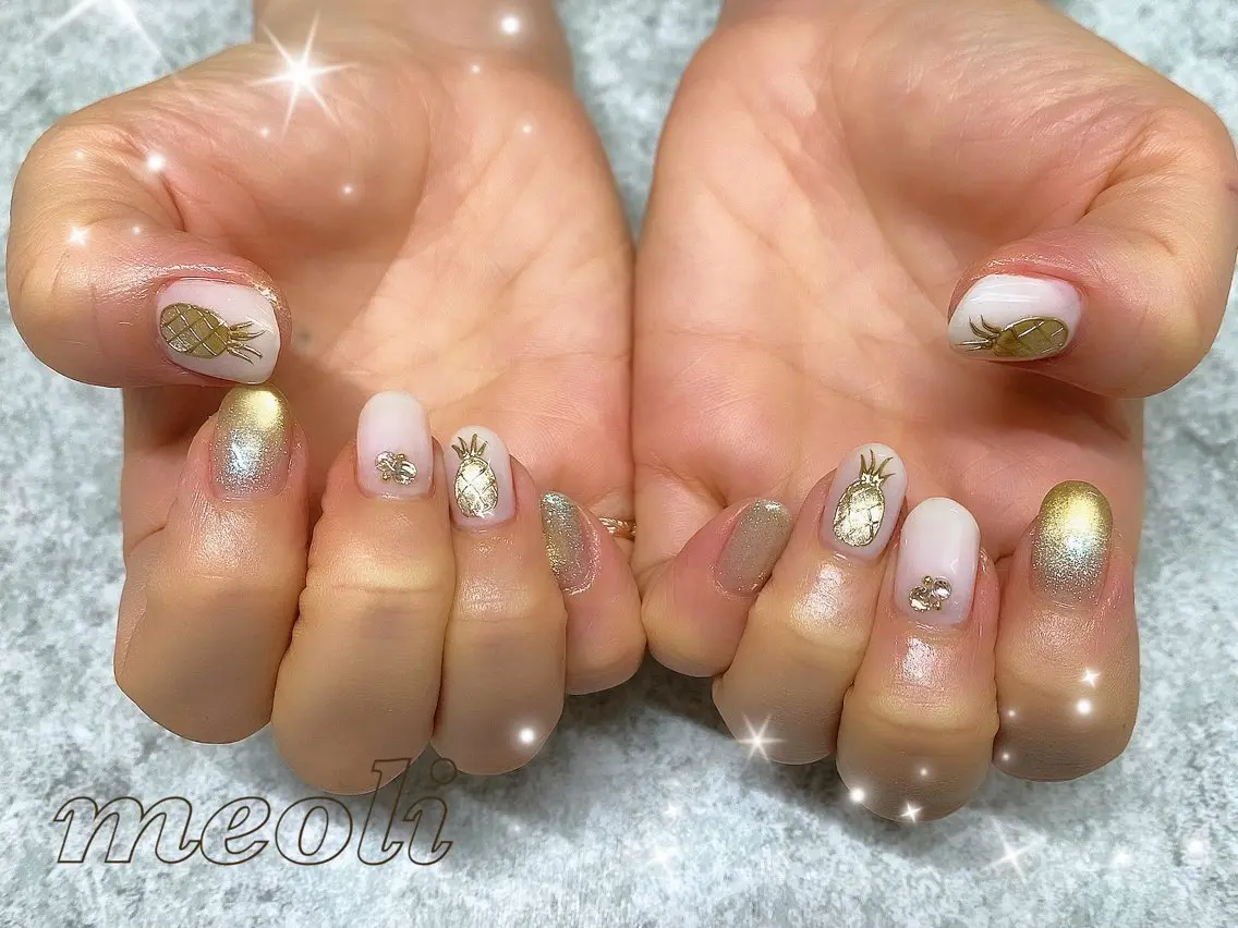 ネイル ハンドネイル nail salon meoli メグのネイルデザイン