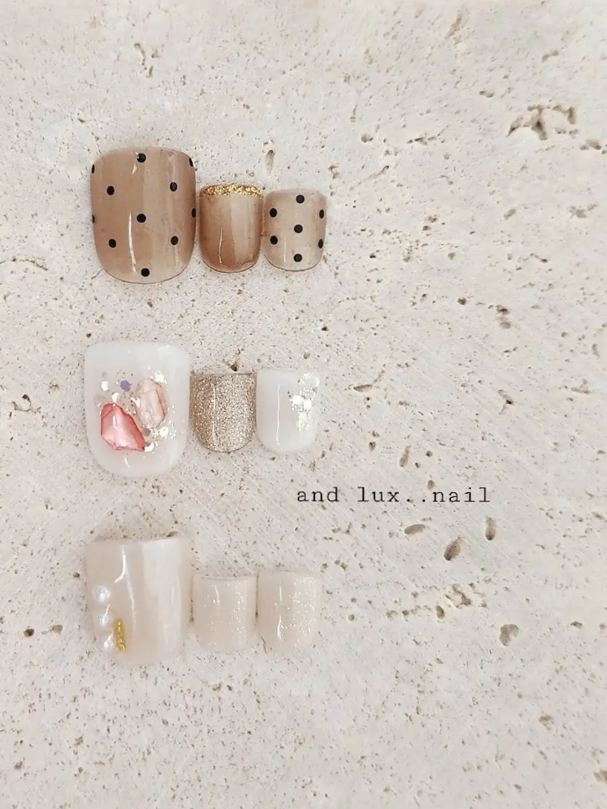 ネイル フットネイル and lux.. nail✽MARIのネイルデザイン
