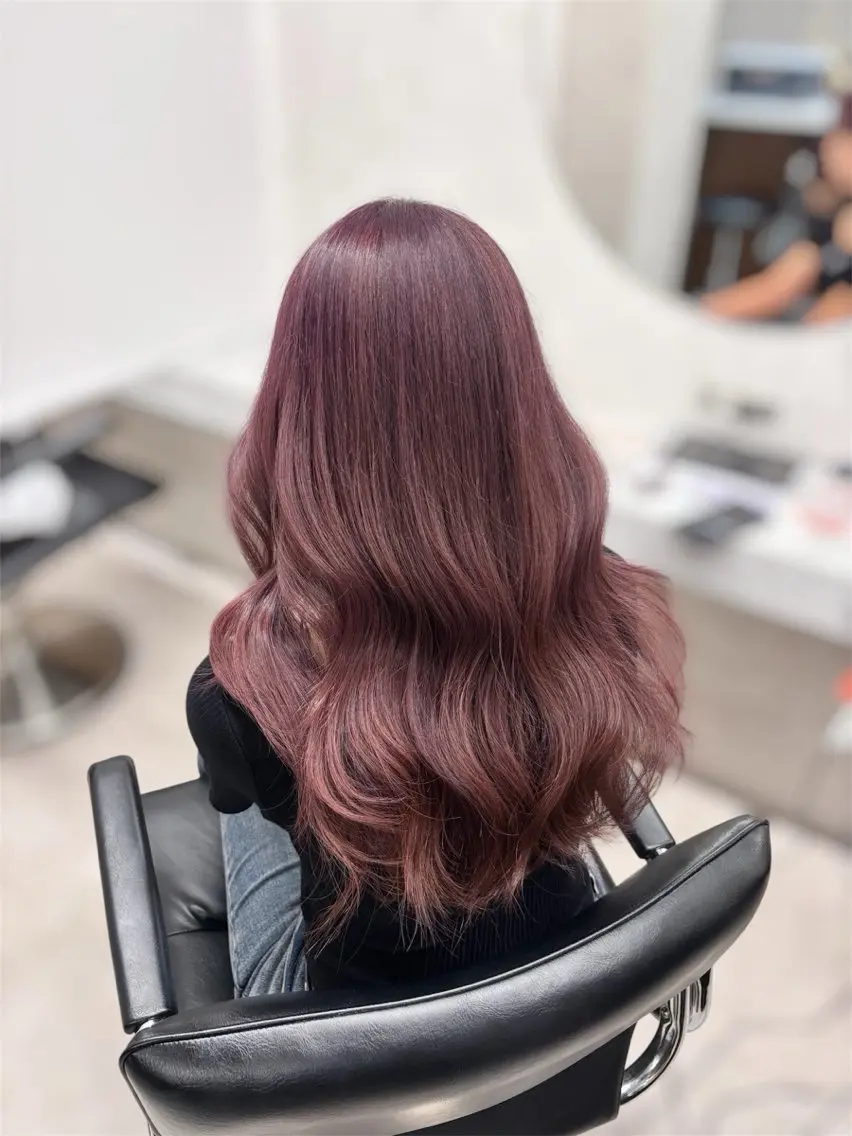 ロング カラー ベージュカラー ピンクカラー ピンクベージュ カット ヘアカラー ‪🔆‬ハイトーン ‪🔆‬AYAKAのヘアスタイル