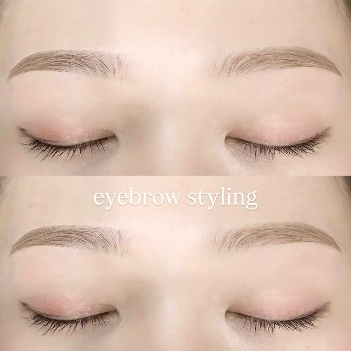 🩵眉毛スタイリング【wax、間引き、メイク込み】🩵の写真