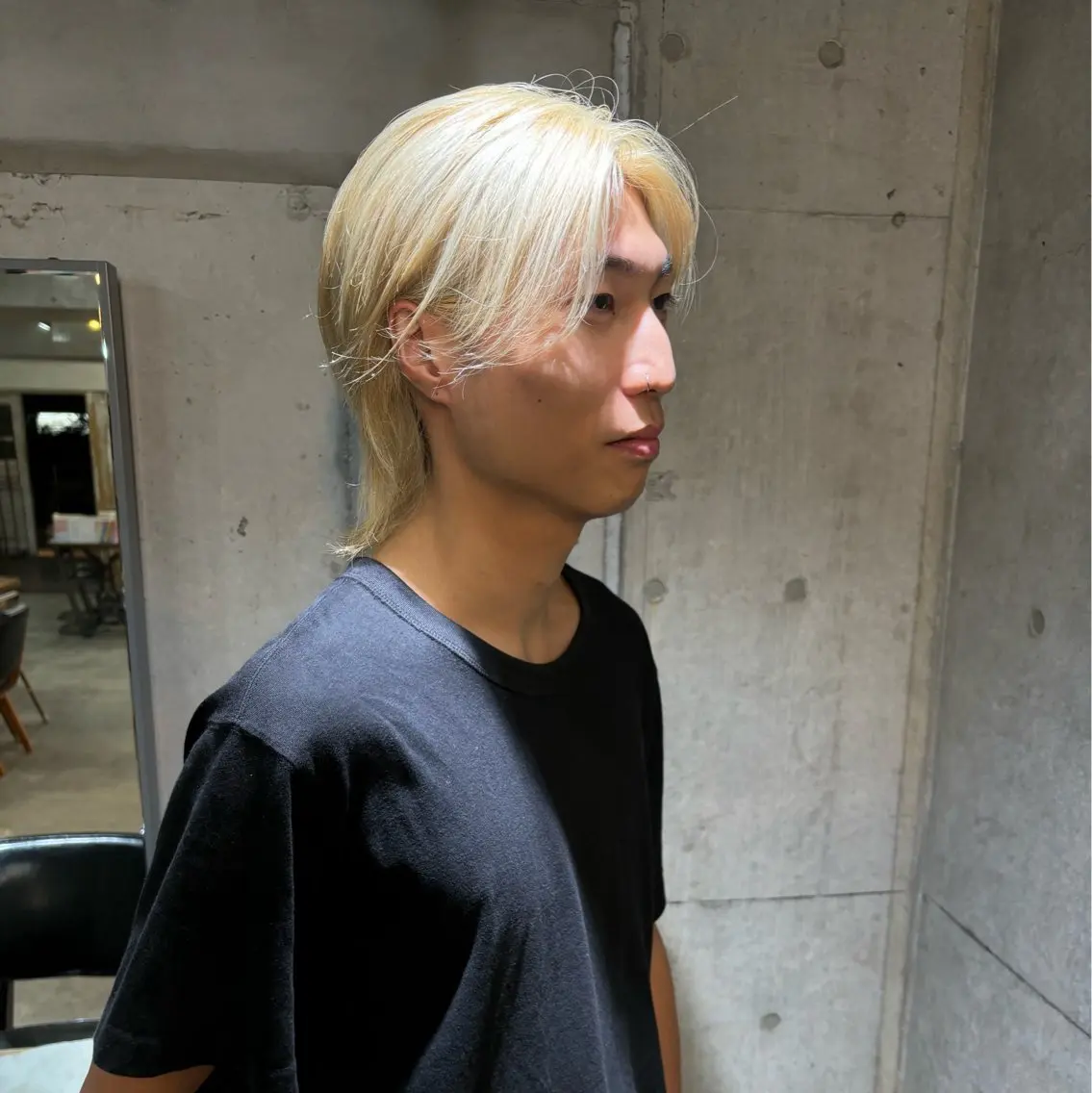 メンズ カット ヘアカラー メンズ特化美容師 ハスイルイのヘアスタイル