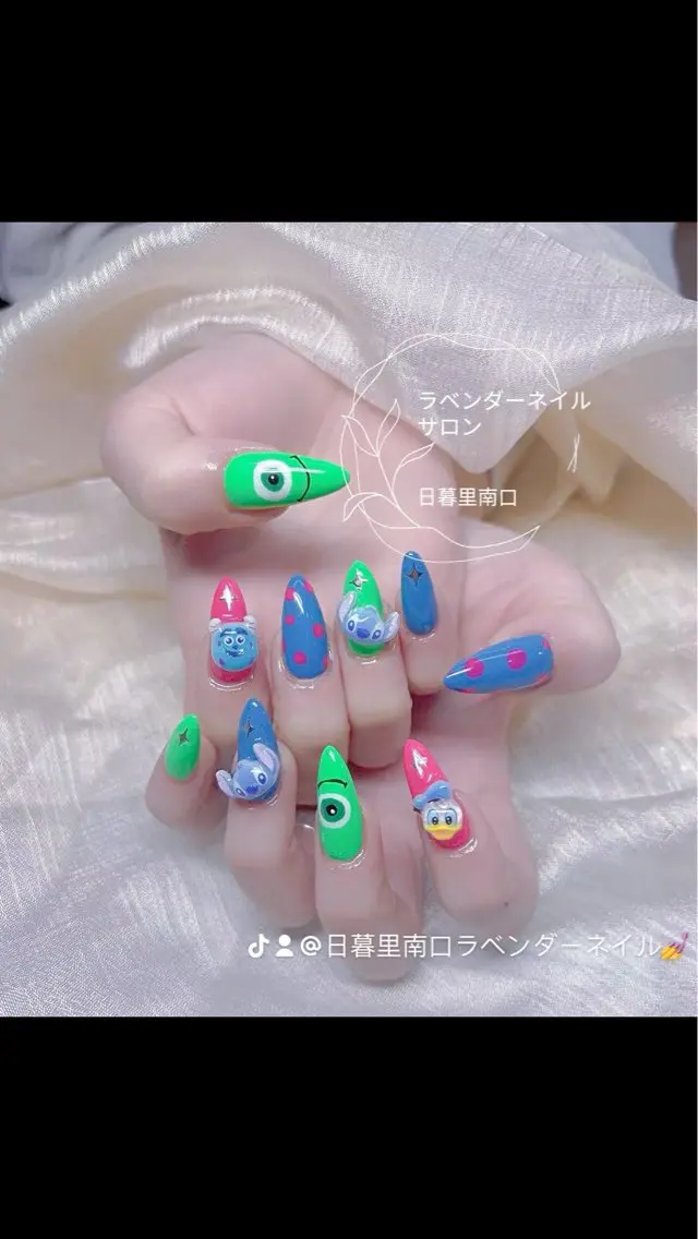 ネイル ハンドネイル 日暮里2 lavenderのネイルデザイン