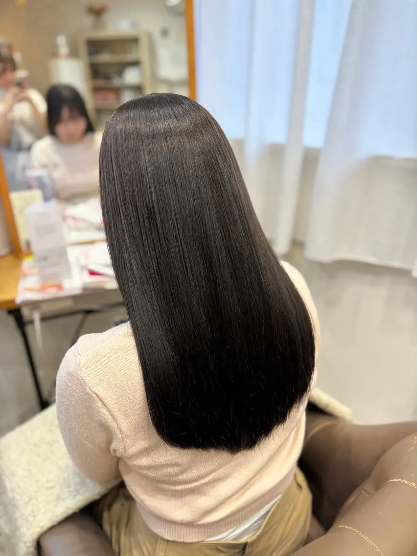ロング 縮毛矯正 ✨次世代型髪質改善✨ marikaのヘアスタイル